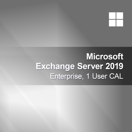 Microsoft Exchange Server 2019 Enterprise, 1 používateľská CAL licencia