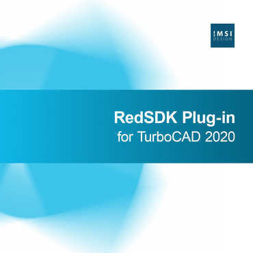 RedSDK zásuvný modul pro TurboCAD 2020