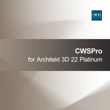 CWSPro for Architect 3D 22 Platinum