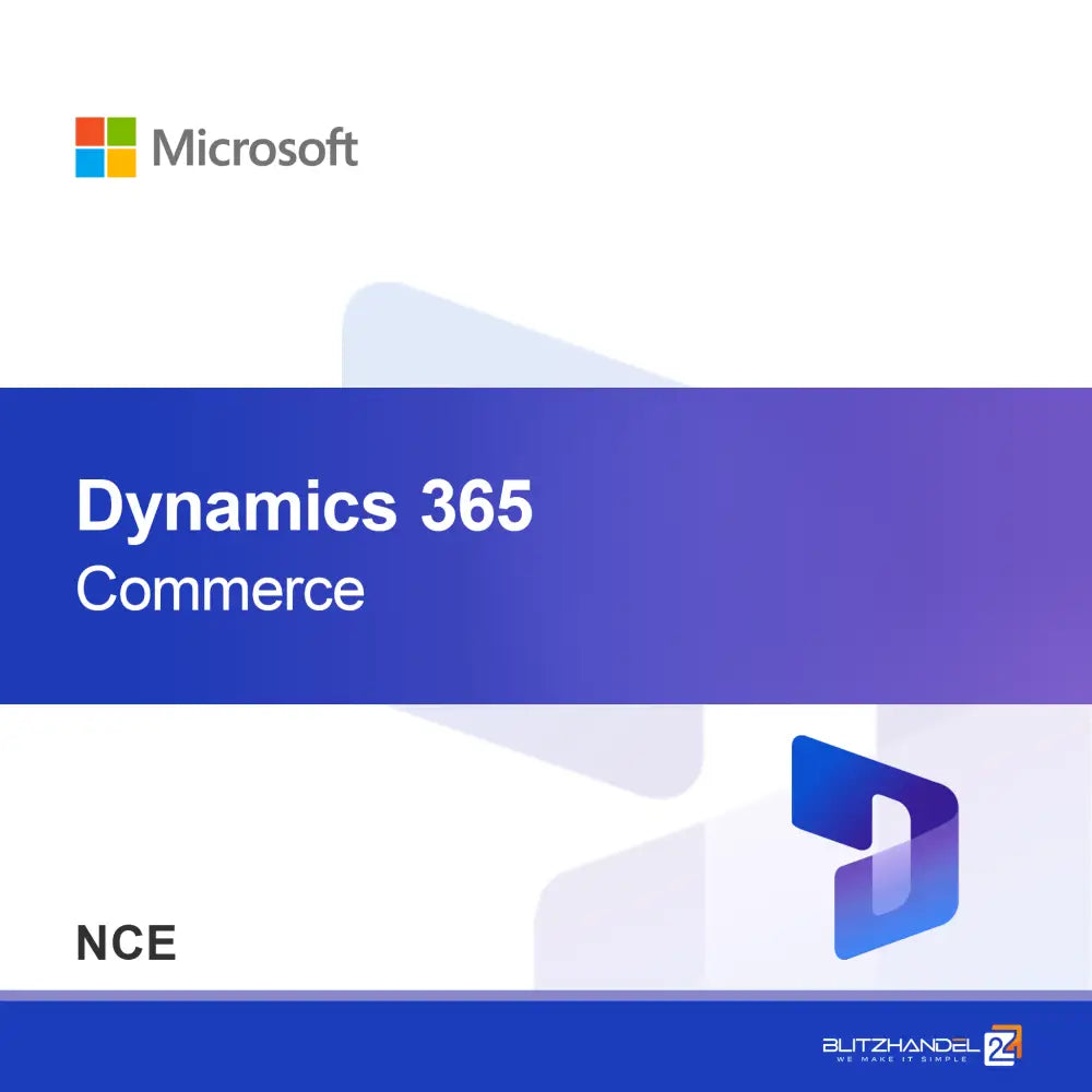 Dynamics 365 Obchod (NCE)