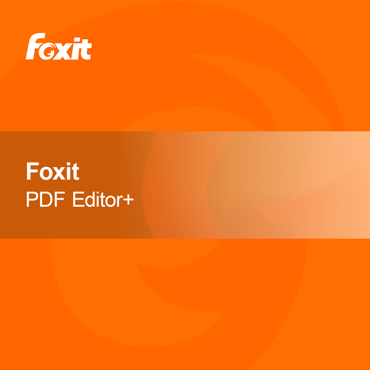 Foxit Επεξεργαστής PDF+