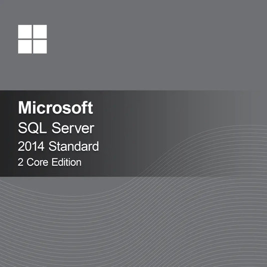 Microsoft SQL Server 2014 Standard - Έκδοση 2 Πυρήνων