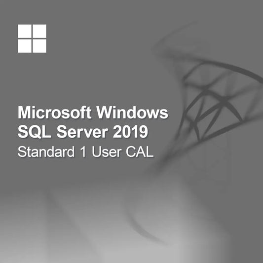 Microsoft SQL Server 2019 Standard 1 Usuário CAL