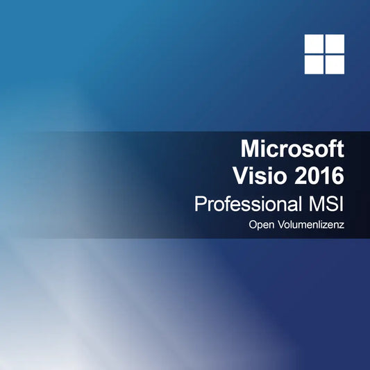 Microsoft Visio 2016 Professional MSI Otvorená objemová licencia