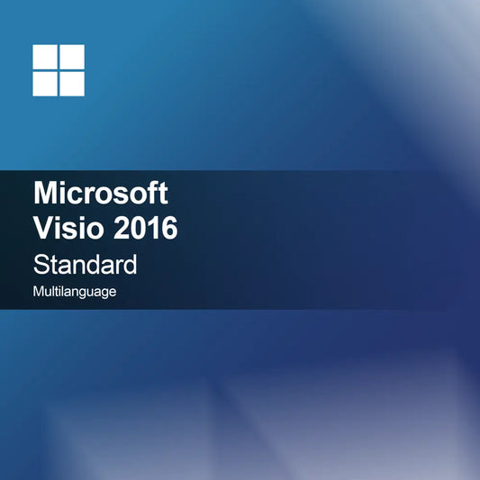 Microsoft Visio 2016 Standard Viacjazyčný