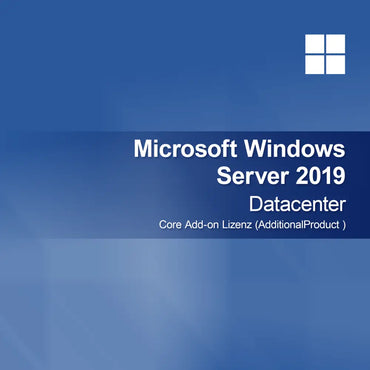 Microsoft Windows Server 2019 Datacenter - Core Add-on licence (AdditionalProduct )