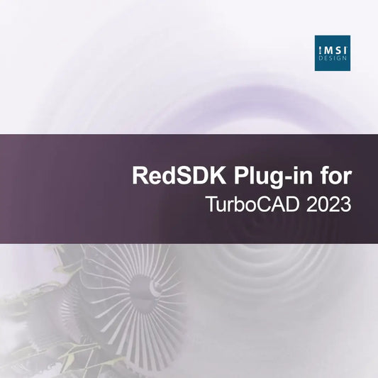 RedSDK плъгин за TurboCAD 2023