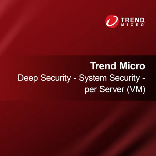 Trend Micro Deep Security - Systémová bezpečnost - za server (VM)