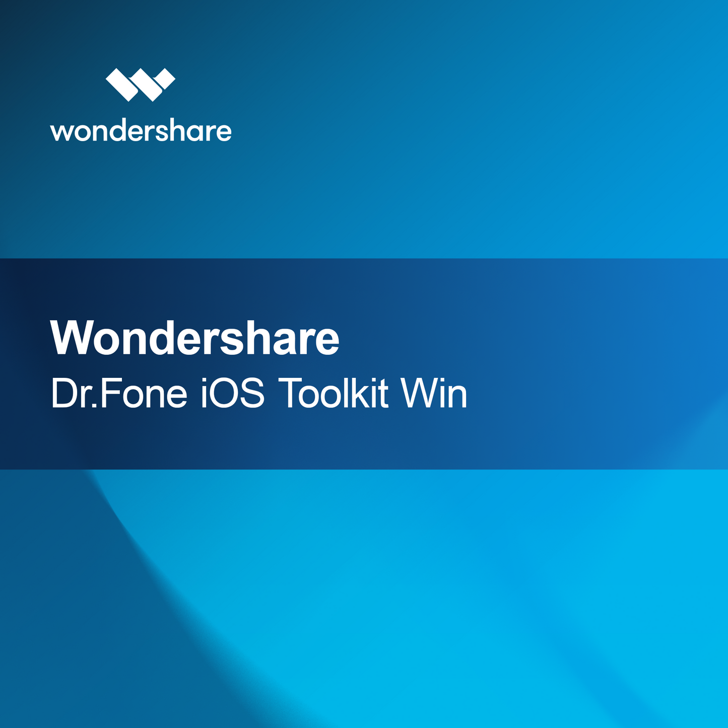 Wondershare Dr.Fone iOS nástrojová sada Win