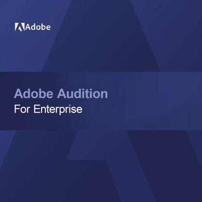 Adobe Audition Kurumsal Sürüm için